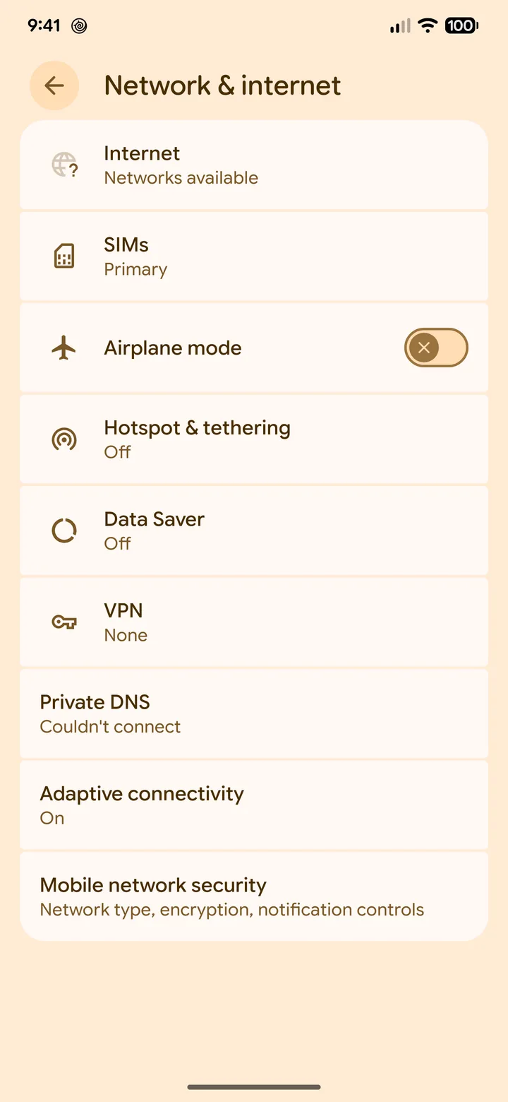 Pixel Network & internet with Hotspot & tethering